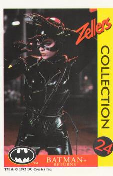 #12 Catwoman confronting Batman and The Penguin after she - 1992 Zellers Batman Returns