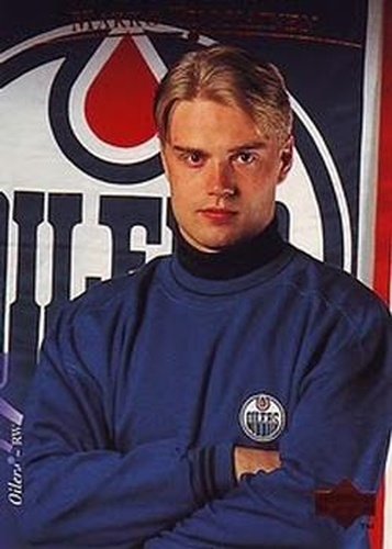 #12 Marko Tuomainen - Edmonton Oilers - 1995-96 Upper Deck Hockey