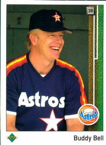 #112 Buddy Bell - Houston Astros - 1989 Upper Deck Baseball