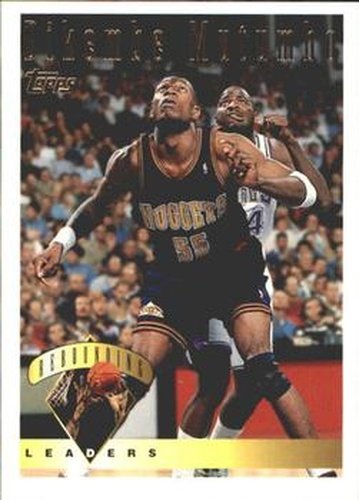 #12 Dikembe Mutombo - Denver Nuggets - 1995-96 Topps Basketball