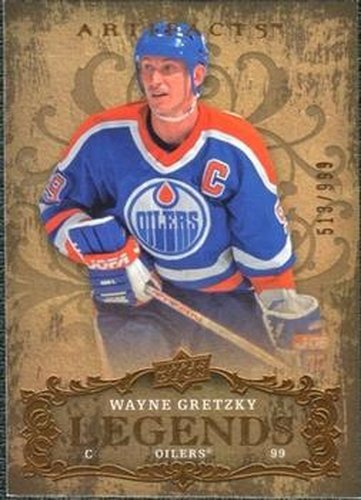 #130 Wayne Gretzky - Edmonton Oilers - 2008-09 Upper Deck Artifacts Hockey