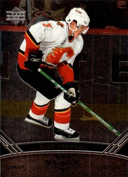 #130 Dion Phaneuf - Calgary Flames - 2006-07 Upper Deck Black Diamond Hockey