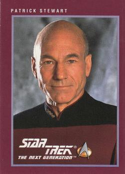 #130 Patrick Stewart - 1991 Impel Star Trek 25th Anniversary