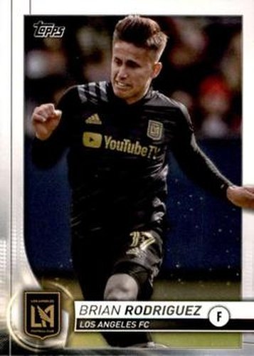 #130 Brian Rodriguez - Los Angeles FC - 2020 Topps MLS Soccer