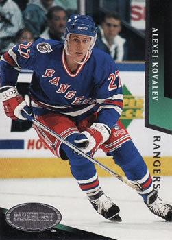 #130 Alexei Kovalev - New York Rangers - 1993-94 Parkhurst Hockey