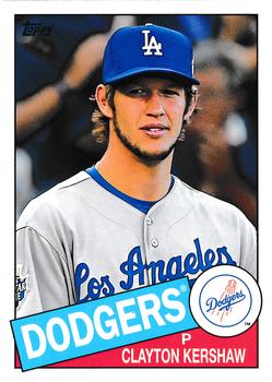 #130 Clayton Kershaw - Los Angeles Dodgers - 2013 Topps Archives Baseball
