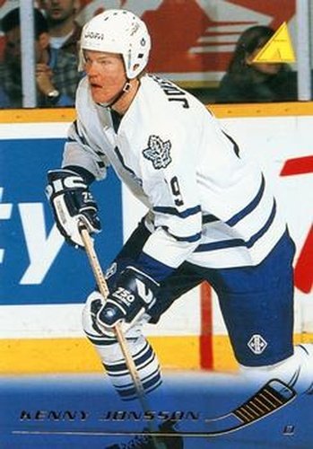 #130 Kenny Jonsson - Toronto Maple Leafs - 1995-96 Pinnacle Hockey