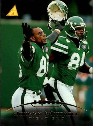 #130 Johnny Mitchell - New York Jets - 1995 Pinnacle Football