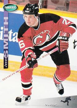 #130 Jason Smith - New Jersey Devils - 1994-95 Parkhurst Hockey