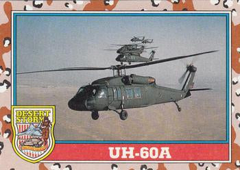 #130 UH-60A - 1991 Topps Desert Storm