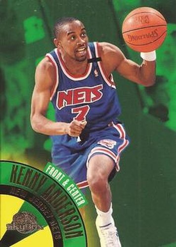 #130 Kenny Anderson - New Jersey Nets - 1995-96 SkyBox Premium Basketball
