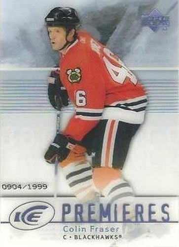 #130 Colin Fraser - Chicago Blackhawks - 2007-08 Upper Deck Ice Hockey