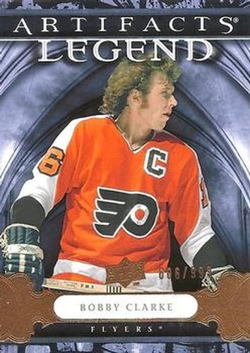 #130 Bobby Clarke - Philadelphia Flyers - 2009-10 Upper Deck Artifacts Hockey
