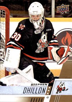 #130 Stephen Dhillon - Niagara IceDogs - 2017-18 Upper Deck CHL Hockey