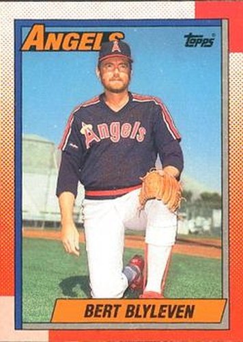 #130 Bert Blyleven - California Angels - 1990 O-Pee-Chee Baseball