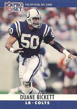 #130 Duane Bickett - Indianapolis Colts - 1990 Pro Set Football