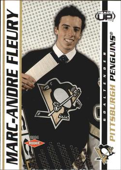 #130 Marc-Andre Fleury - Pittsburgh Penguins - 2003-04 Pacific Heads Up Hockey