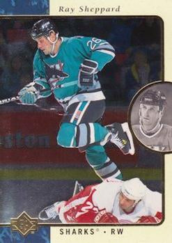 #130 Ray Sheppard - San Jose Sharks - 1995-96 SP Hockey