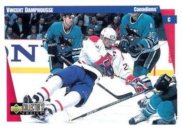 #130 Vincent Damphousse - Montreal Canadiens - 1997-98 Collector's Choice Hockey
