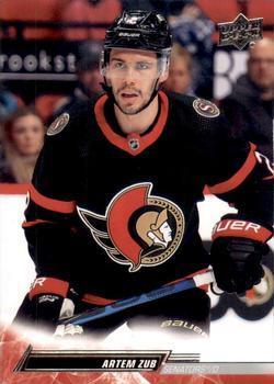 #130 Artem Zub - Ottawa Senators - 2022-23 Upper Deck Hockey