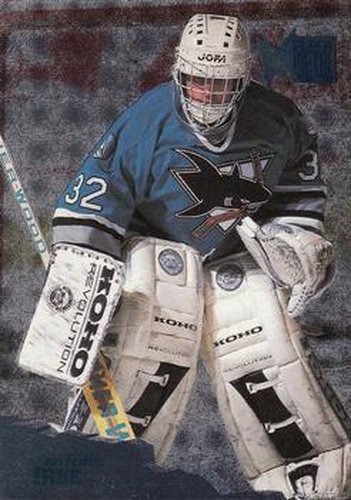 #130 Arturs Irbe - San Jose Sharks - 1995-96 Metal Hockey