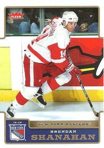 #130 Brendan Shanahan - New York Rangers - 2006-07 Fleer Hockey