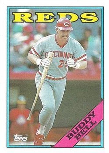 #130 Buddy Bell - Cincinnati Reds - 1988 Topps Baseball