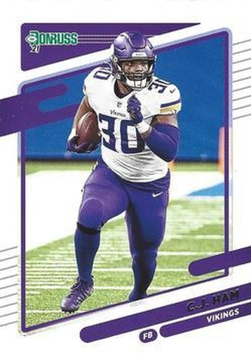 #130 C.J. Ham - Minnesota Vikings - 2021 Donruss Football