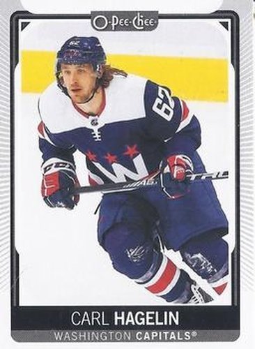#130 Carl Hagelin - Washington Capitals - 2021-22 O-Pee-Chee Hockey