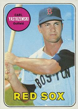 #130 Carl Yastrzemski - Boston Red Sox - 1969 Topps Baseball