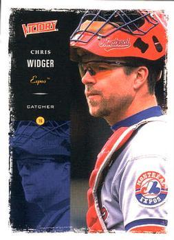 #130 Chris Widger - Montreal Expos - 2000 Upper Deck Victory Baseball