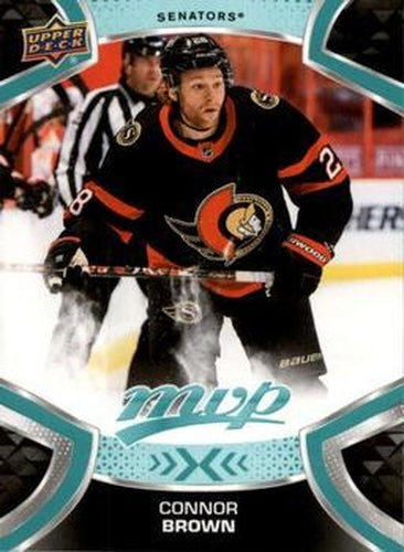 #130 Connor Brown - Ottawa Senators - 2021-22 Upper Deck MVP Hockey