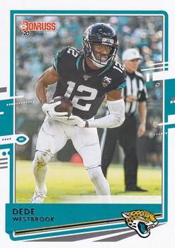 #130 Dede Westbrook - Jacksonville Jaguars - 2020 Donruss Football