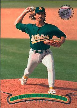 #130 Dennis Eckersley - Oakland Athletics - 1996 Stadium Club Baseball