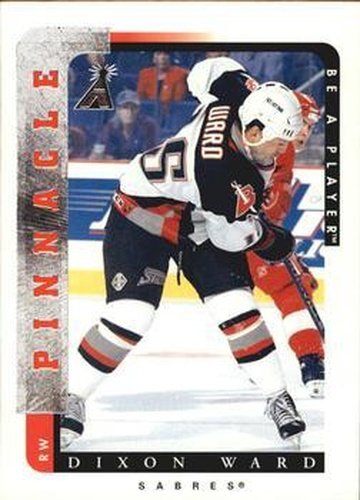#130 Dixon Ward - Buffalo Sabres - 1996-97 Pinnacle Be a Player Hockey
