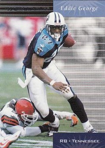#130 Eddie George - Tennessee Titans - 1999 Donruss Football