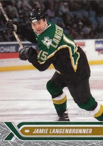 #130 Jamie Langenbrunner - Dallas Stars - 2000-01 Stadium Club Hockey