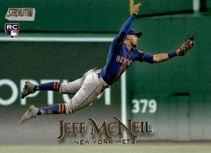 #130 Jeff McNeil - New York Mets - 2019 Stadium Club Baseball