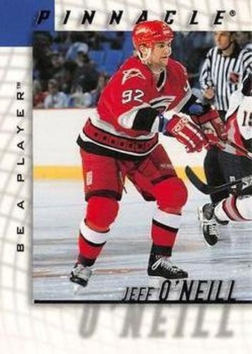 #130 Jeff O'Neill - Carolina Hurricanes - 1997-98 Pinnacle Be a Player Hockey