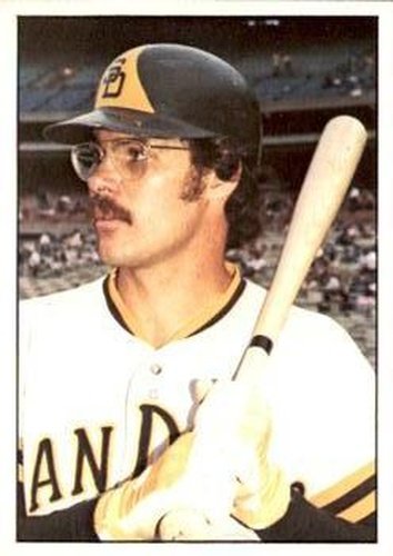 #130 Johnny Grubb - San Diego Padres - 1976 SSPC Baseball