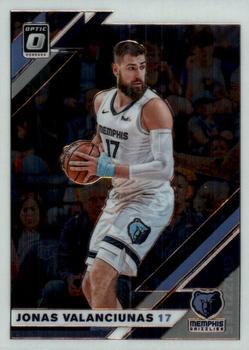 #130 Jonas Valanciunas - Memphis Grizzlies - 2019-20 Donruss Optic Basketball