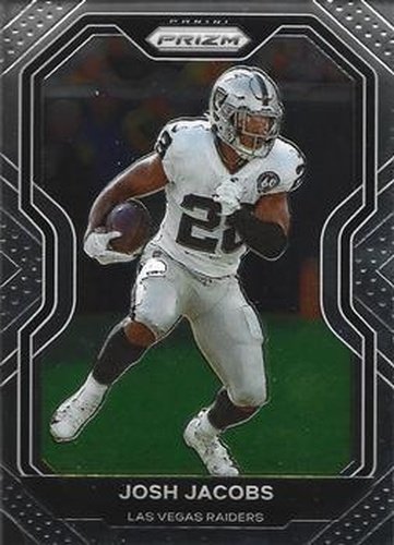 #130 Josh Jacobs - Las Vegas Raiders - 2020 Panini Prizm Football