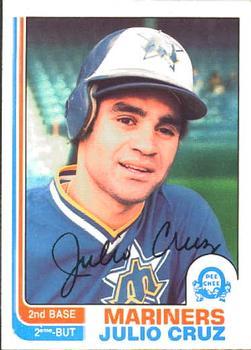 #130 Julio Cruz - Seattle Mariners - 1982 O-Pee-Chee Baseball