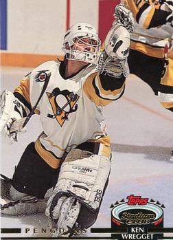 #130 Ken Wregget - Pittsburgh Penguins - 1992-93 Stadium Club Hockey