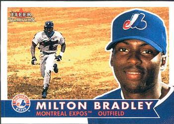 #130 Milton Bradley - Montreal Expos - 2001 Fleer Tradition Baseball