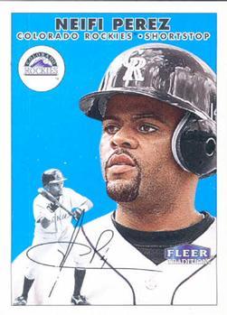 #130 Neifi Perez - Colorado Rockies - 2000 Fleer Tradition Baseball