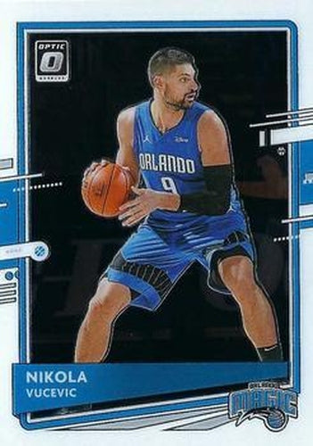 #130 Nikola Vucevic - Orlando Magic - 2020-21 Donruss Optic Basketball