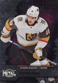 #130 Peyton Krebs - Vegas Golden Knights - 2020-21 Skybox Metal Universe Hockey