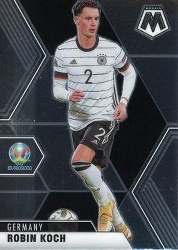 #130 Robin Koch - Germany - 2021 Panini Mosaic UEFA EURO Soccer