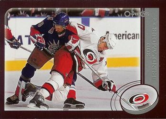 #130 Rod Brind'Amour - Carolina Hurricanes - 2002-03 O-Pee-Chee Hockey